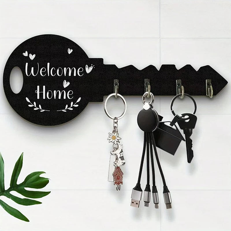Organisateur de Rangement Mural en Bois – Créatif & Décoratif