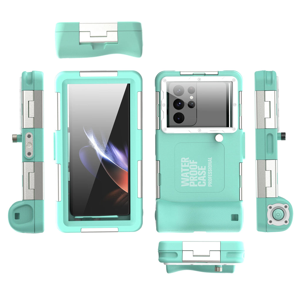 Coque Étanche Shellbox IP68 — 15m/50ft, Anti-Choc, Avec Lanière, Universelle 6,9"