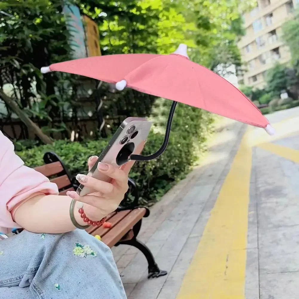 Support Téléphone Parapluie Magnétique 360° — Anti-éblouissement, Voiture / Vélo / Moto