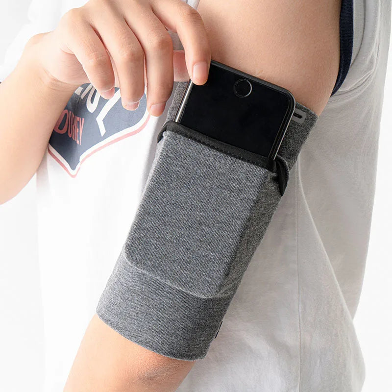 Brassard Sport Étanche pour Téléphone — Housse de Course Compatible iPhone & Samsung