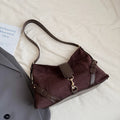 Sac Bandoulière Daim Léopard Patchwork — Crossbody Souple Femme Tendance