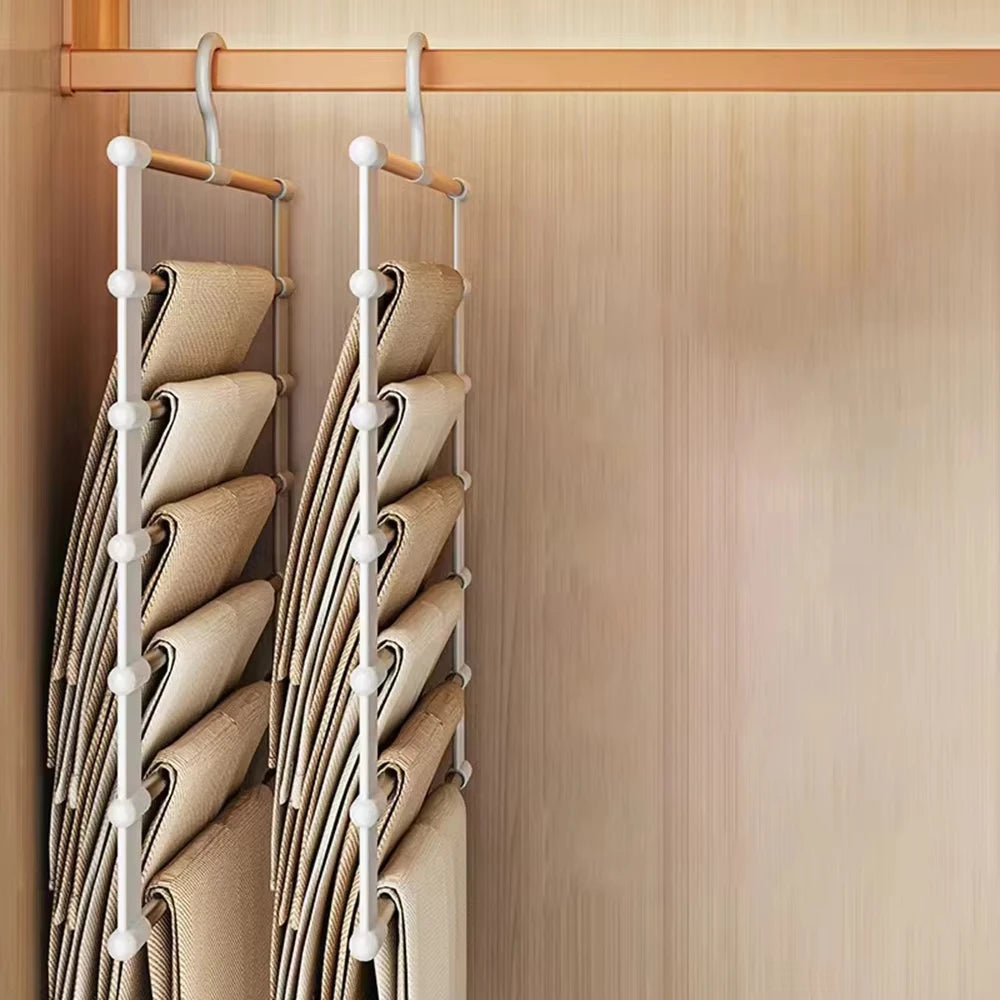 Cintre Pantalons Multicouche – Gain de Place Armoire & Dressing