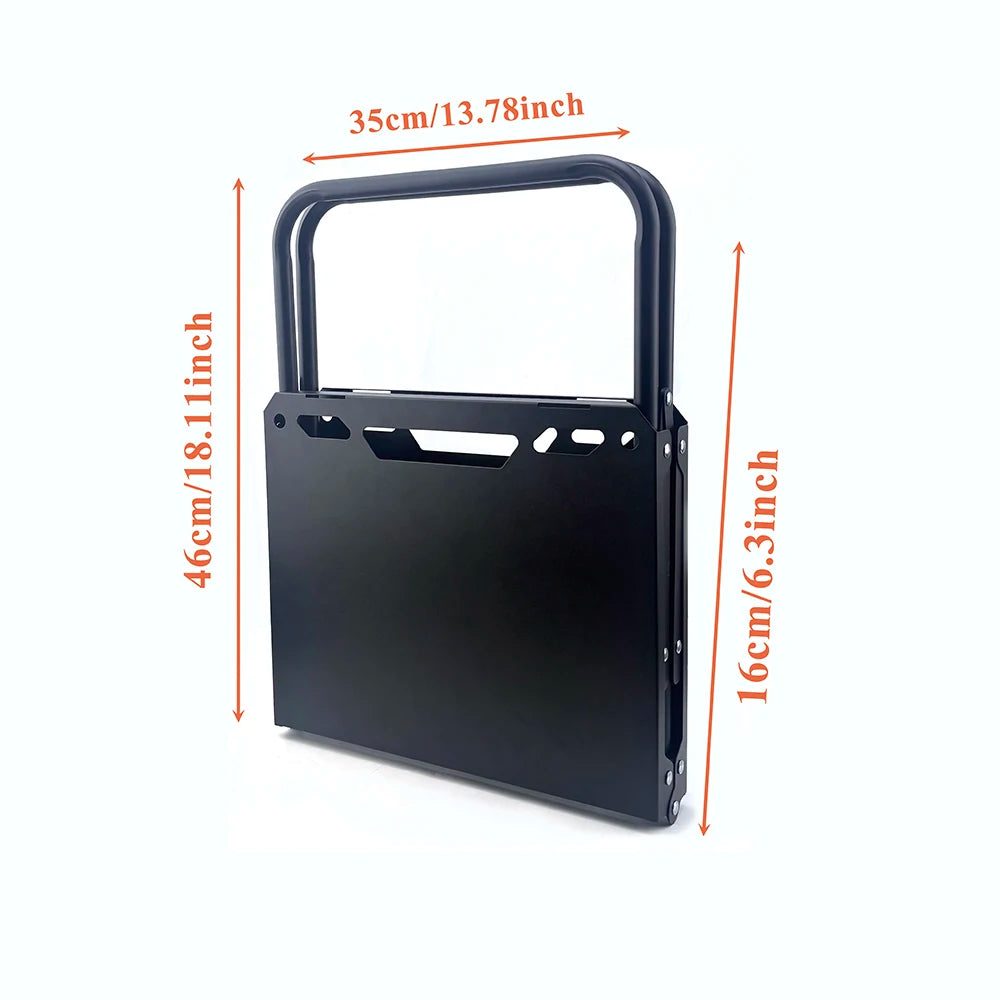 Table de Pique-Nique Pliable IGT — Table de Camping & Plage en Acier Carbone