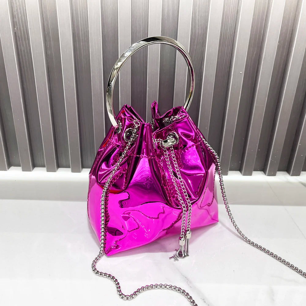 Sac Seau Luxe Soirée — Sac À Main & Épaule Cuir PU Femme Banquet & Fête