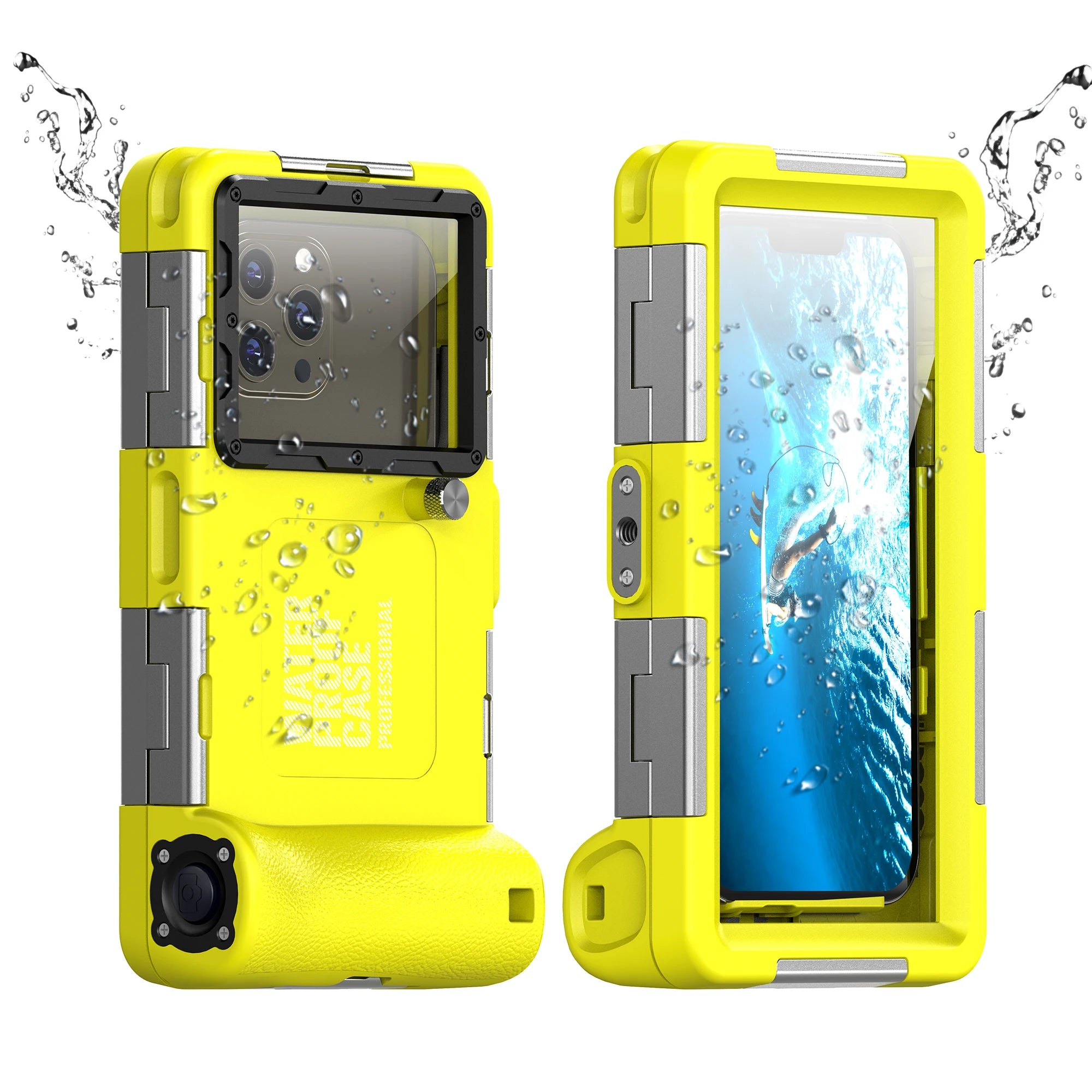 Étui Étanche Shellbox IP68 Multicolore 6,9" — 15m/50ft, Photo Plongée Professionnelle