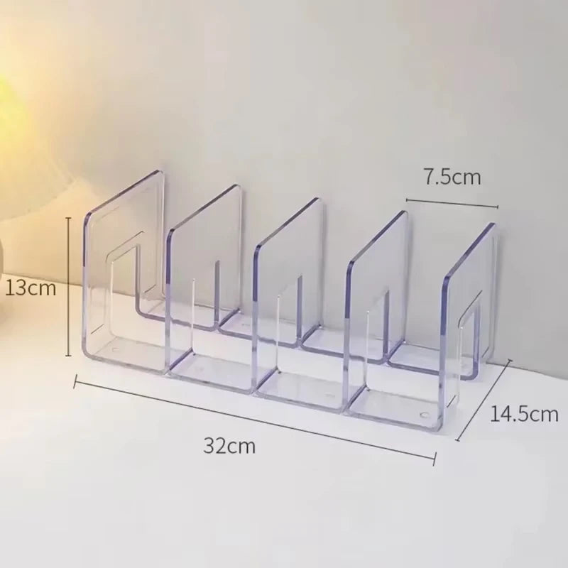 Présentoir à Sacs à Main en Acrylique – 4 Compartiments, Rangement & Exposition