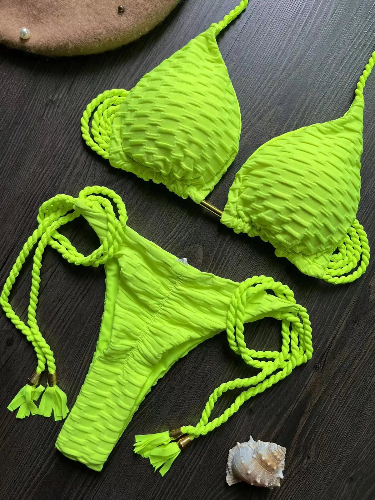 Bikini Push-Up Thong Brésilien — Maillot Deux Pièces Femme