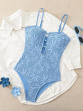 Monokini Boho Strappy Dos Nu 2026 — Maillot Une Pièce Vacances Femme