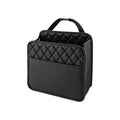 Sac Organisateur de Siège Auto en Cuir — 3-en-1 Rangement, Organisation & Poubelle