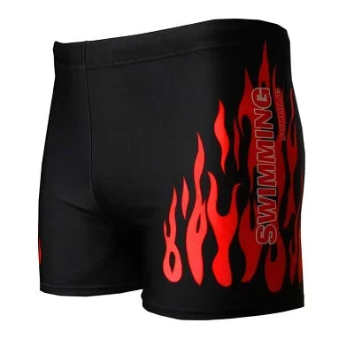 Boxer de Bain Homme — Motif Flamme