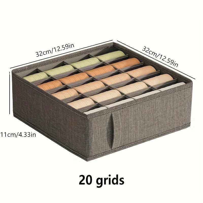 Organiseur de Tiroir – Rangement Sous-Vêtements, Chaussettes & Soutiens-Gorge