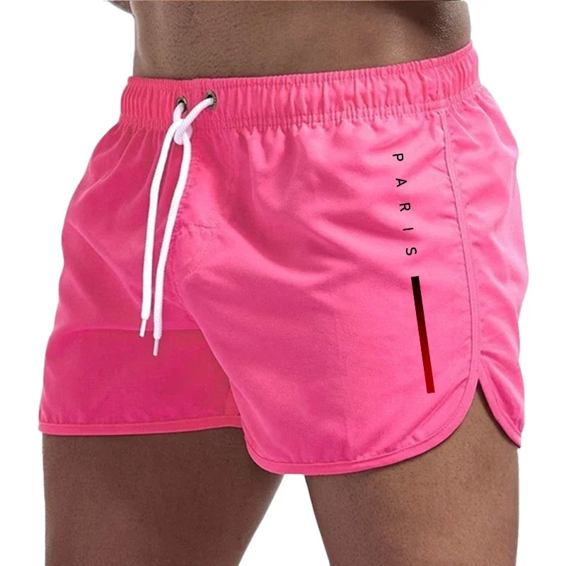Short de Plage Imprimé Homme – Séchage Rapide, Surf & Natation