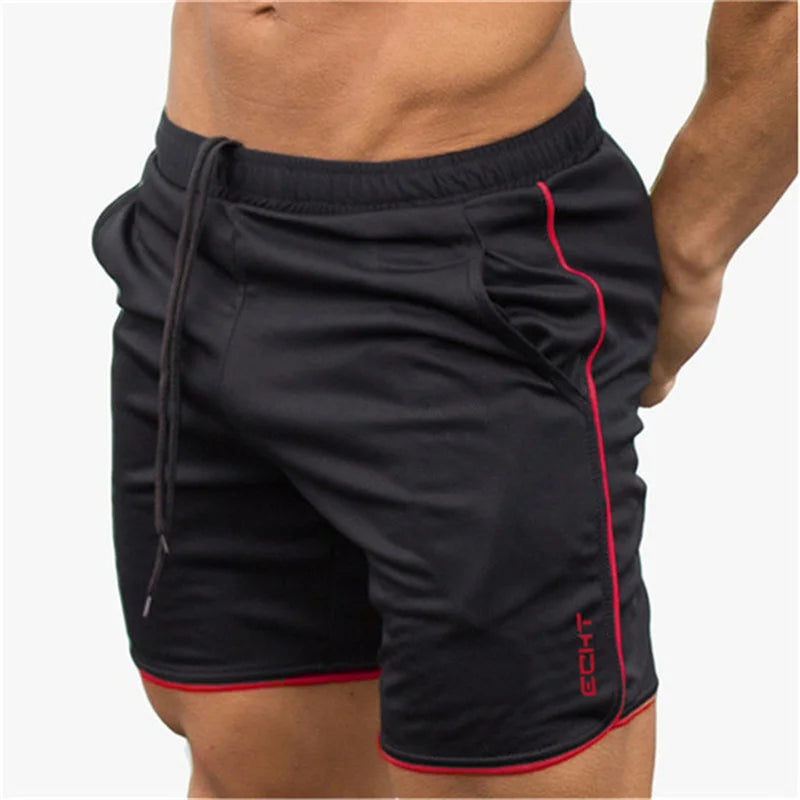 Short de Fitness Homme — Mesh Respirant Séchage Rapide