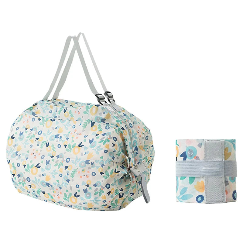 Sac Shopping Pliable Imperméable — Tote Bag Grande Capacité Plage & Courses