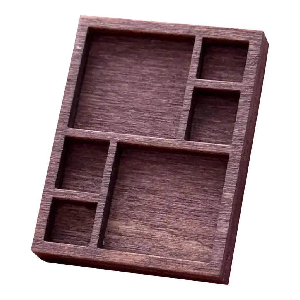 Mini Étagère à Bijoux Portable en Bois – Rangement Colliers, Bagues & Accessoires