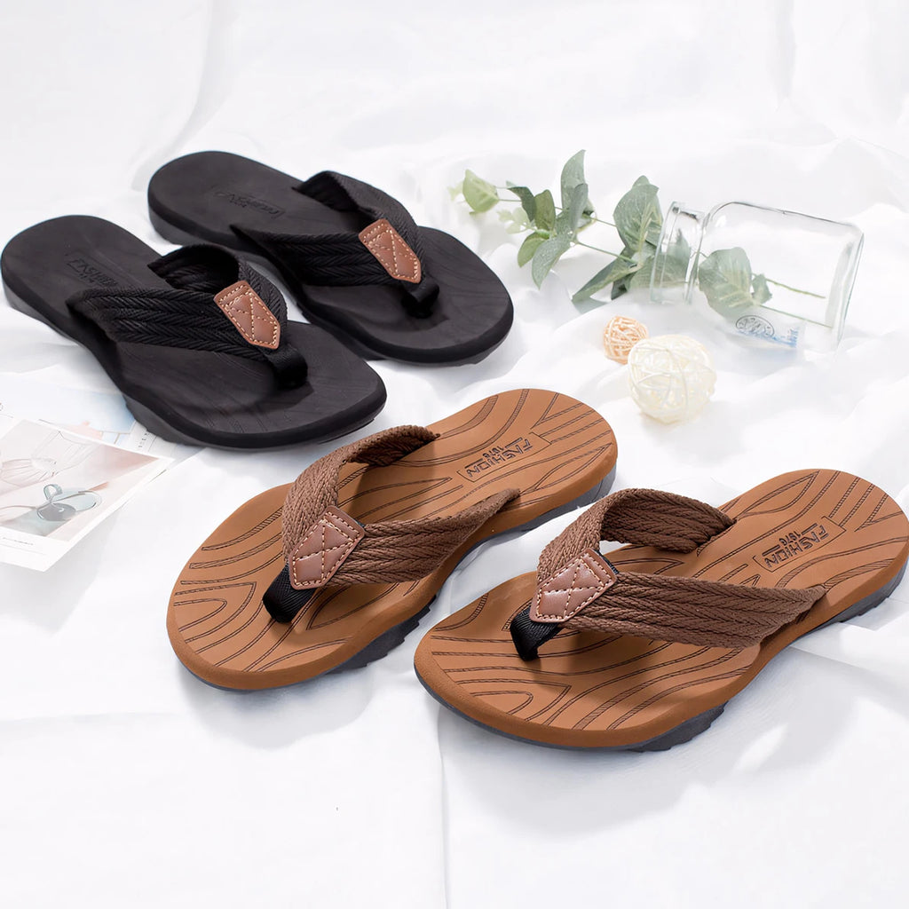 Tongs Homme Semelle TPR – Chaussures Plage Respirantes Séchage Rapide