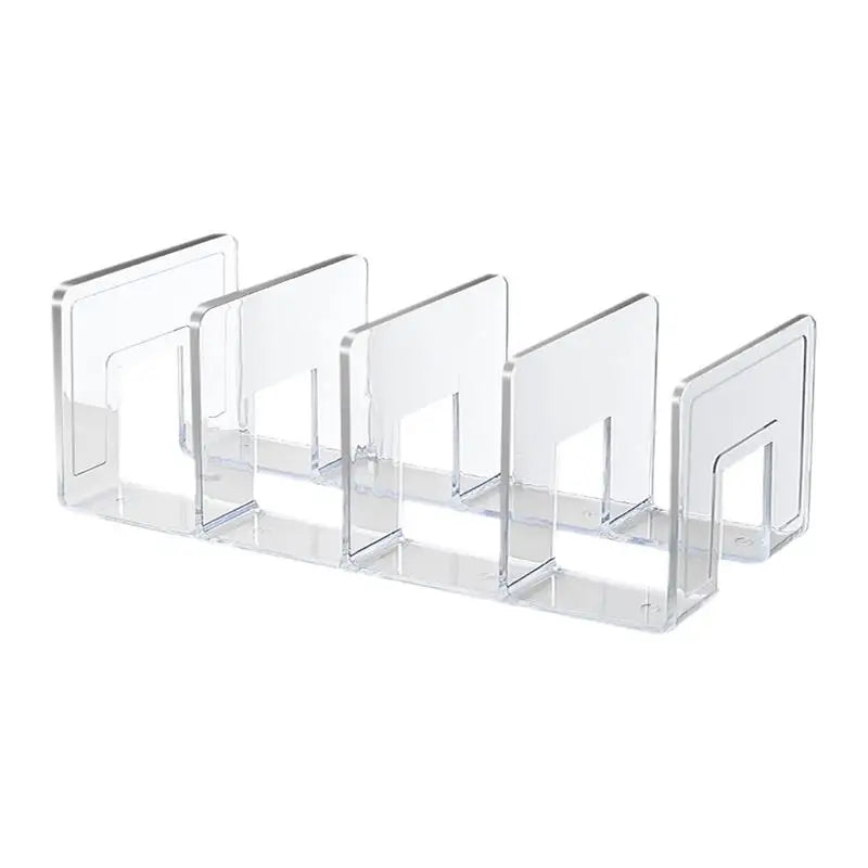 Rack Acrylique 4 Fentes Sacs À Main Placard Transparent — Organiseur Pochettes Dressing