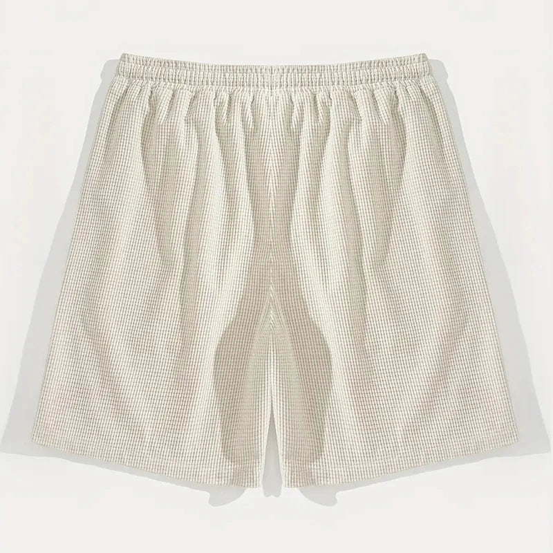 Short Homme Casual Plage Sport — Tissu Texturé Respirant