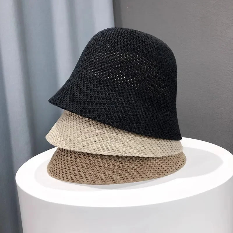 Chapeau Bob Femme Ajouré — Fin et Respirant, Idéal Plage Été