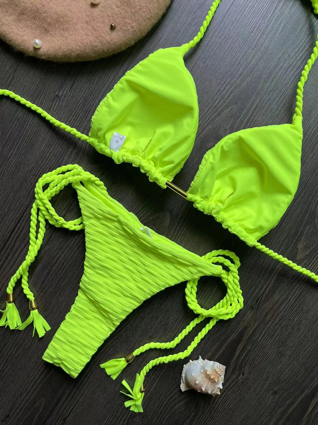 Bikini Push-Up Thong Brésilien — Maillot Deux Pièces Femme