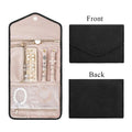 Organiseur Bijoux Voyage Pliable — 5 Compartiments