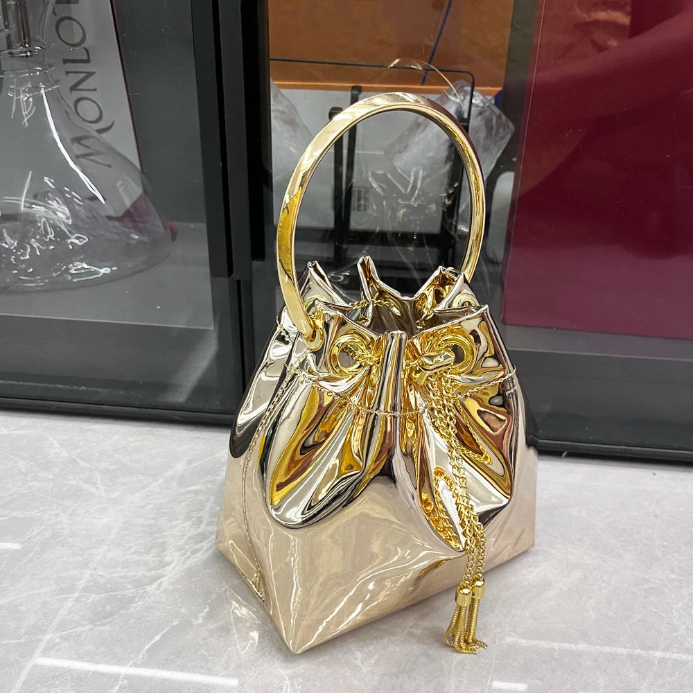 Sac Seau Luxe Soirée — Sac À Main & Épaule Cuir PU Femme Banquet & Fête