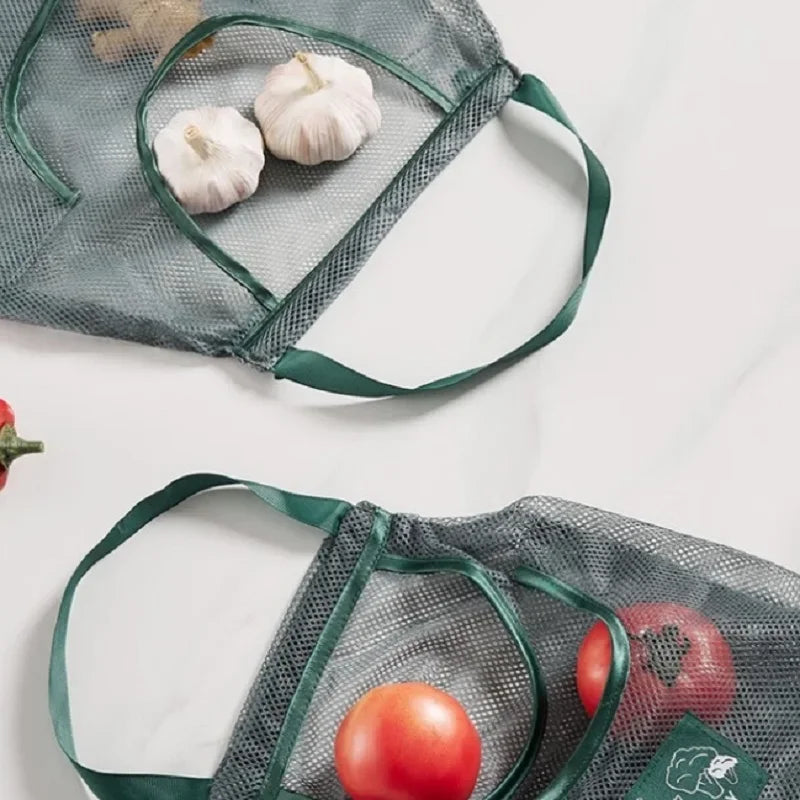 Filet de Rangement Réutilisable – Sac Suspendu Cuisine Fruits & Légumes