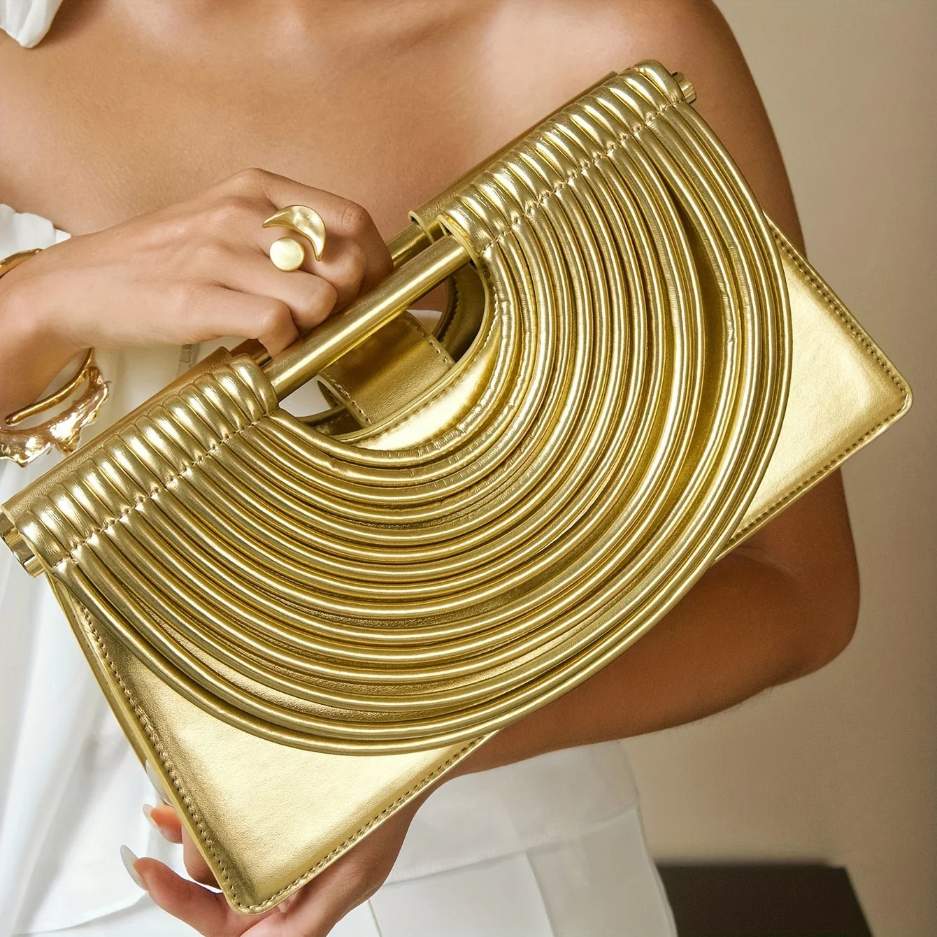 Sac Hobo Tressé Cuir PU — Sac À Main Femme Style Luxe Tendance 2025