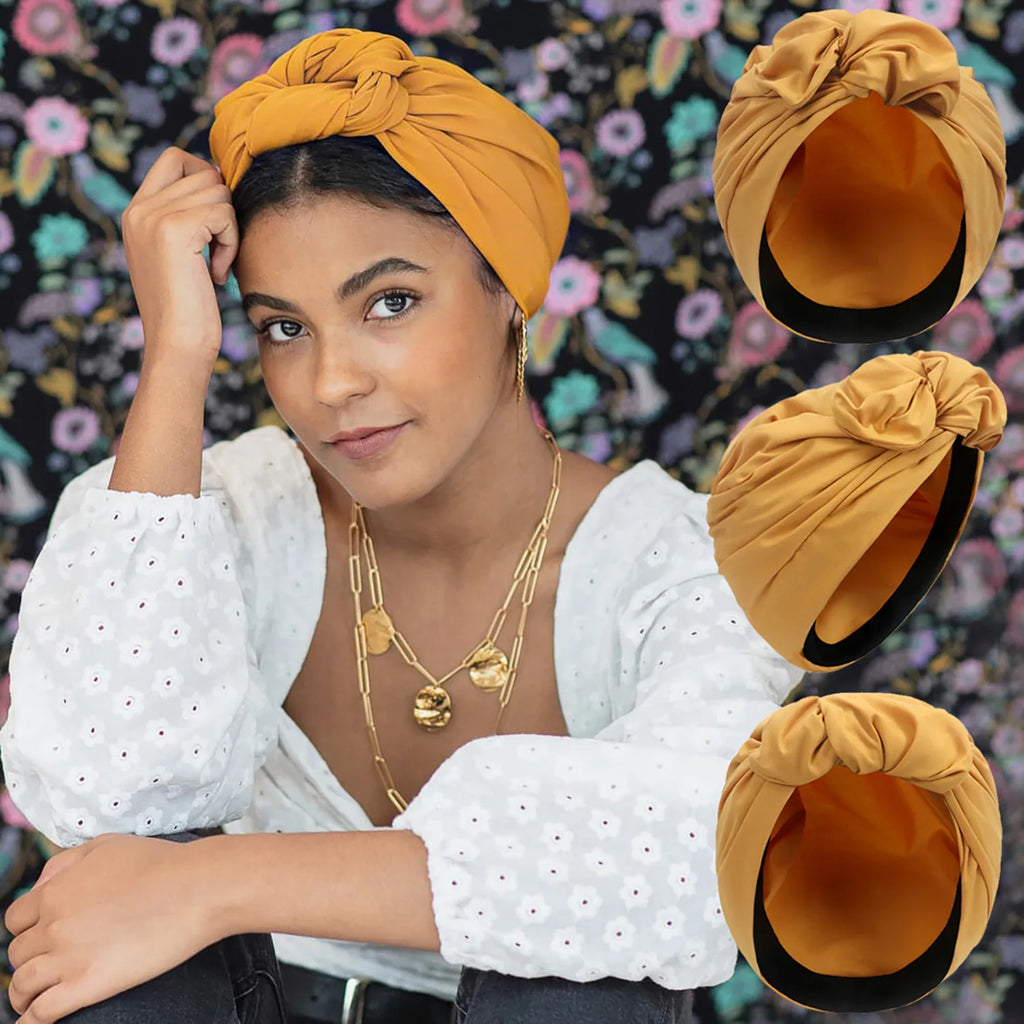 Turban Vintage Style Français — Bandana Headband Femme