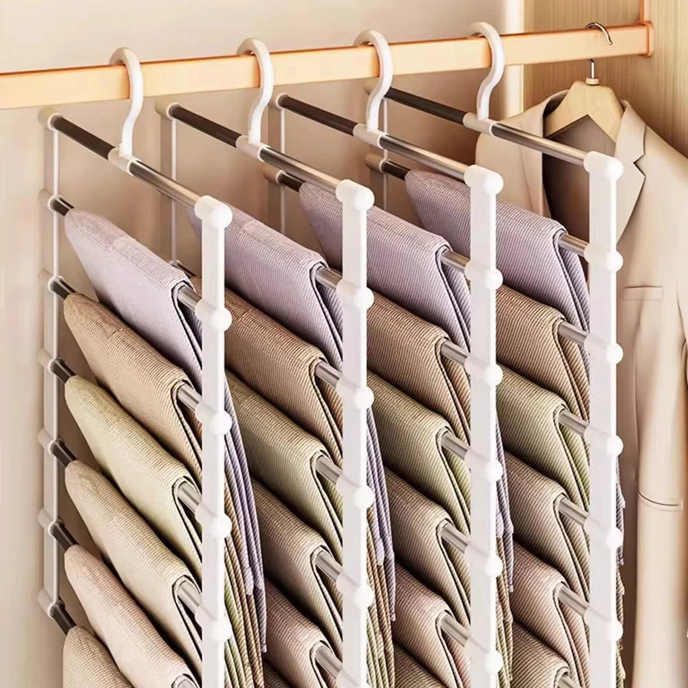 Cintre Pantalons Multicouche – Gain de Place Armoire & Dressing