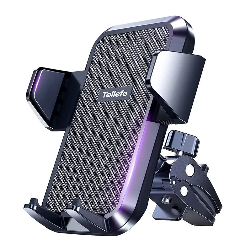 Support Voiture Universel pour Grille d'Aération — Rotation 360° Mains Libres