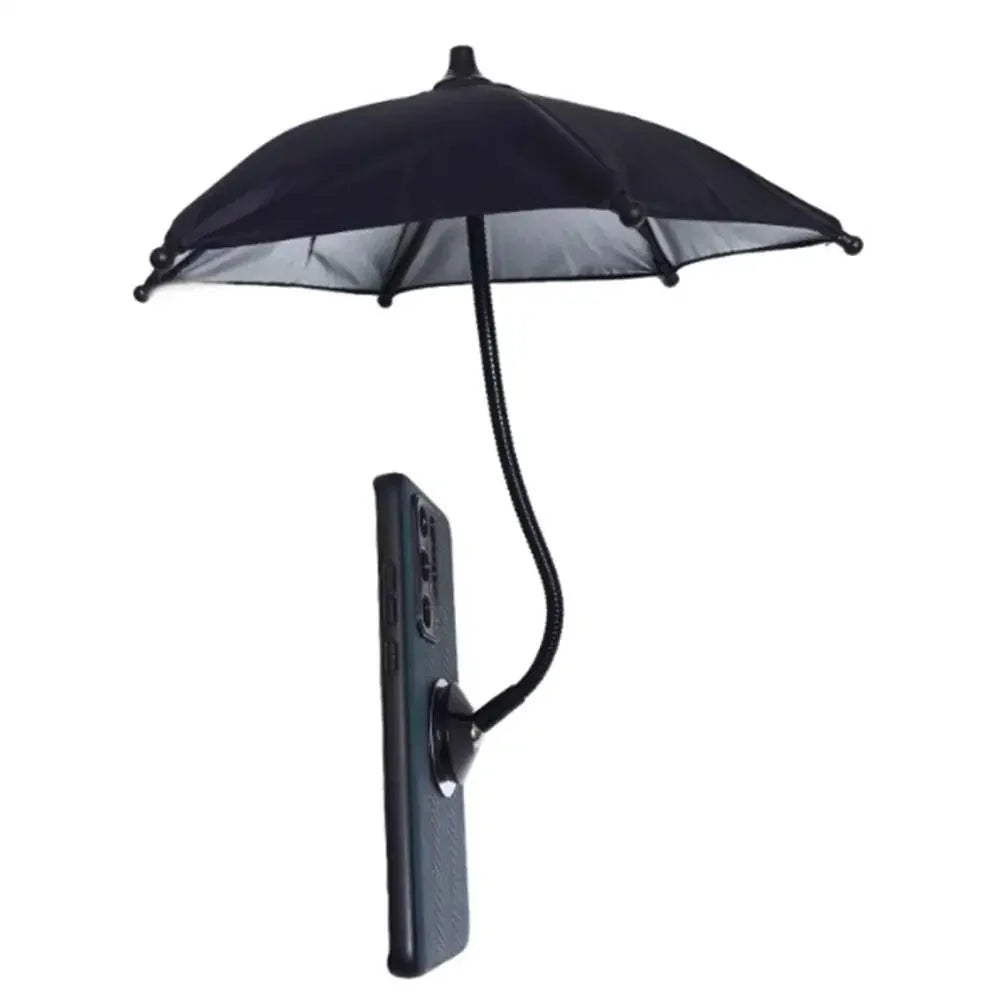 Support Téléphone Parapluie Magnétique 360° — Anti-éblouissement, Voiture / Vélo / Moto