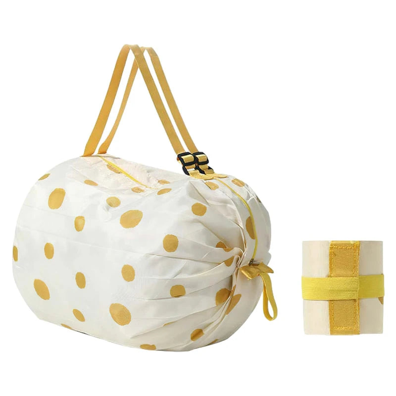 Sac Shopping Pliable Imperméable — Tote Bag Grande Capacité Plage & Courses