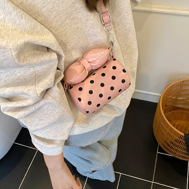 Sac À Main Nœud Papillon — Sac Épaule Grande Capacité Femme Tendance