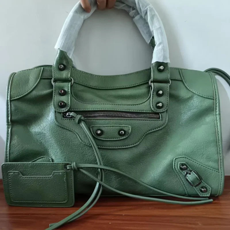 Sac À Main Grande Capacité 2026 — Sac Bandoulière & Hobo Femme Style Moto