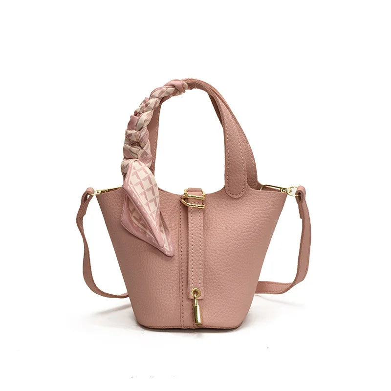 Sac Seau Texturé Litchi — Sac À Main Femme Élégant Style Minimaliste 2026