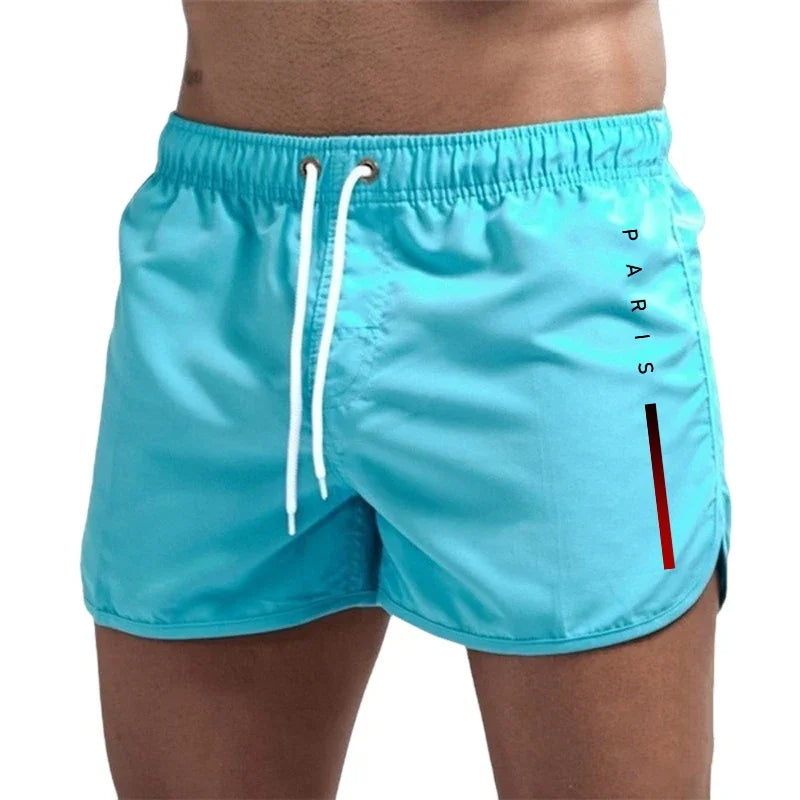Short de Plage Imprimé Homme – Séchage Rapide, Surf & Natation