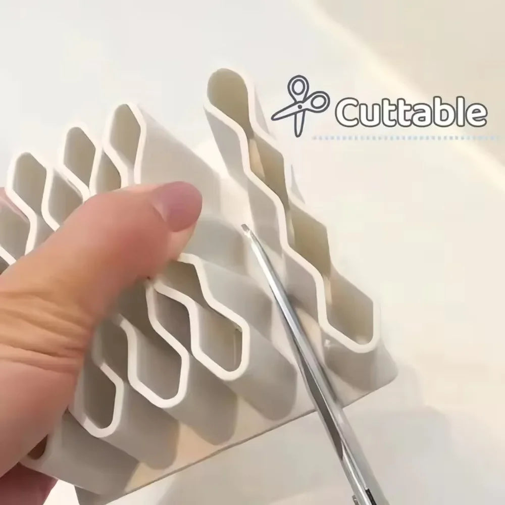 Présentoir à Tubes & Pommades – Multi-Compartiments, Salle de Bain