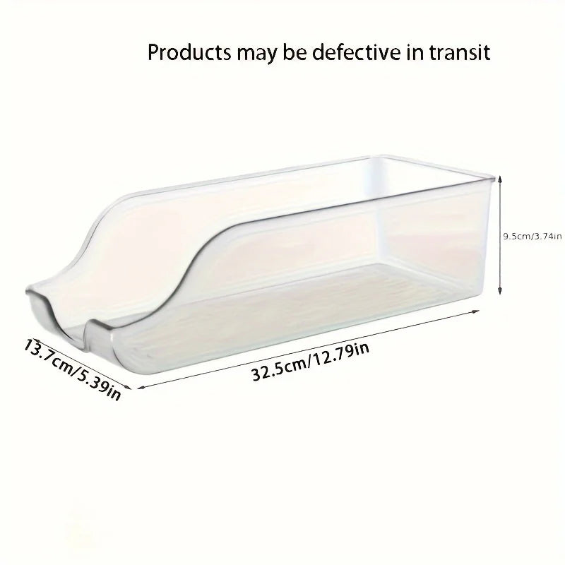 Boîte de Rangement Frigo Empilable – Grande Capacité, Transparente