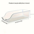 Boîte de Rangement Frigo Empilable – Grande Capacité, Transparente