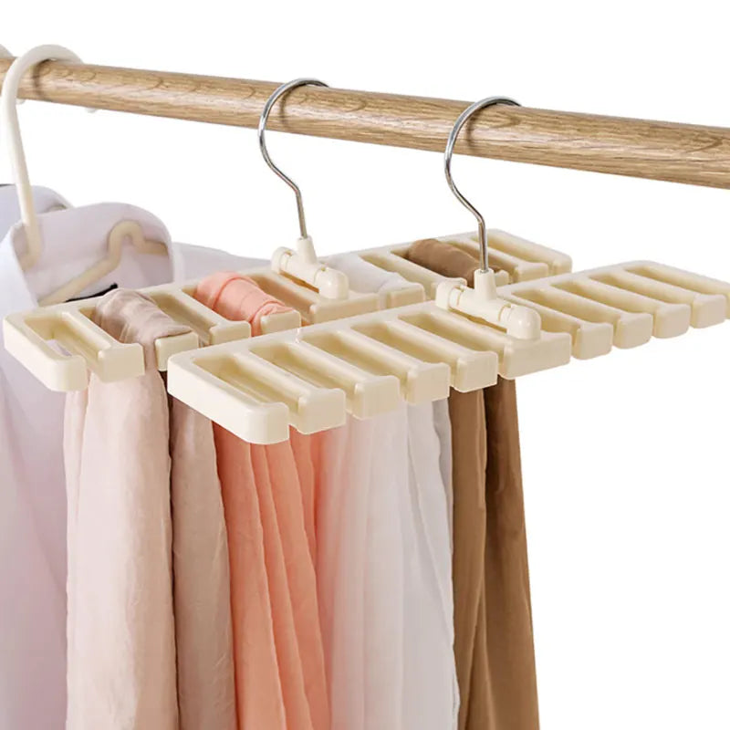 Rack Suspendu Multifonction – Rangement Ceintures, Cravates & Écharpes