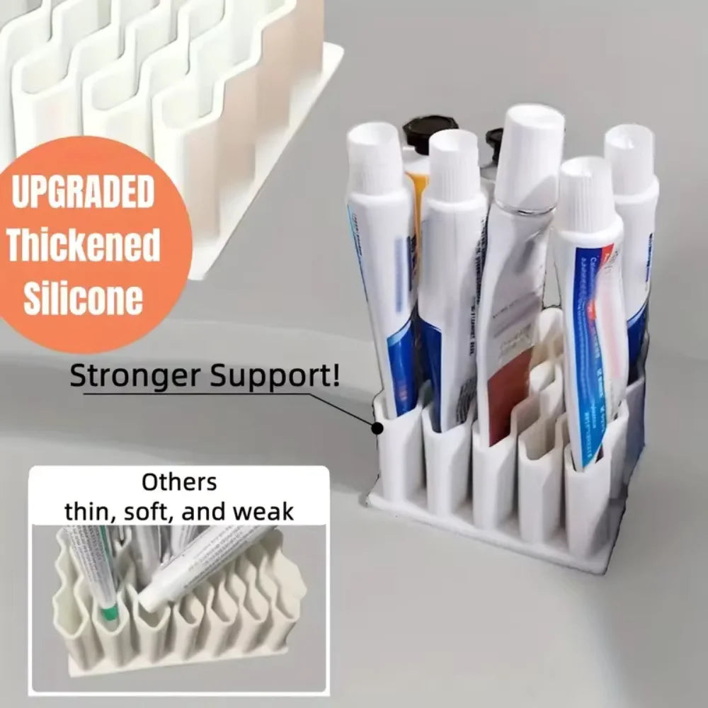 Présentoir à Tubes & Pommades – Multi-Compartiments, Salle de Bain
