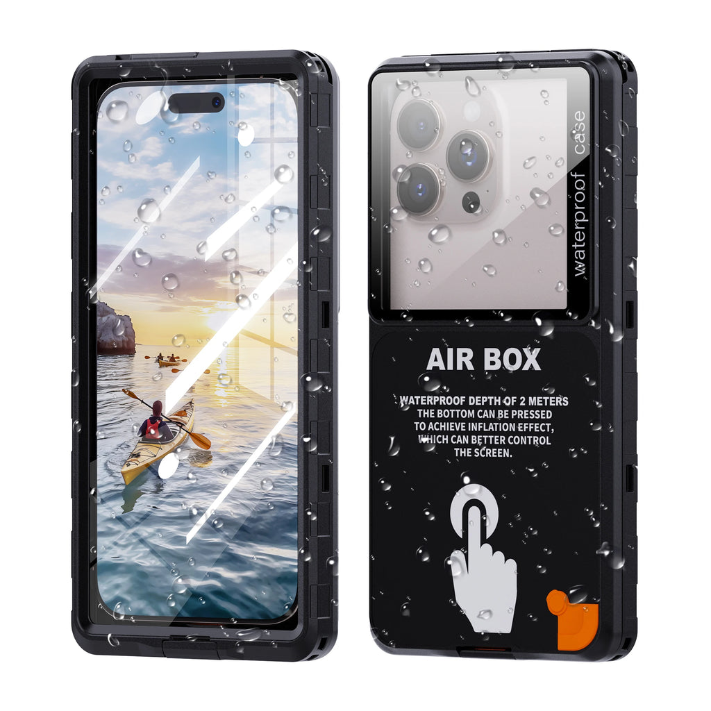 Étui Étanche Shellbox IP68 Universel 6,9" — Transparent, Tactile Sous l’Eau, Avec Lanière
