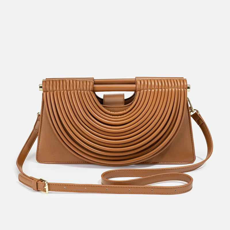 Sac Hobo Tressé Cuir PU — Sac À Main Femme Style Luxe Tendance 2025