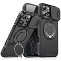 Coque Blindée MagSafe Slide Camera – Compatible iPhone 11 à 17 Pro Max