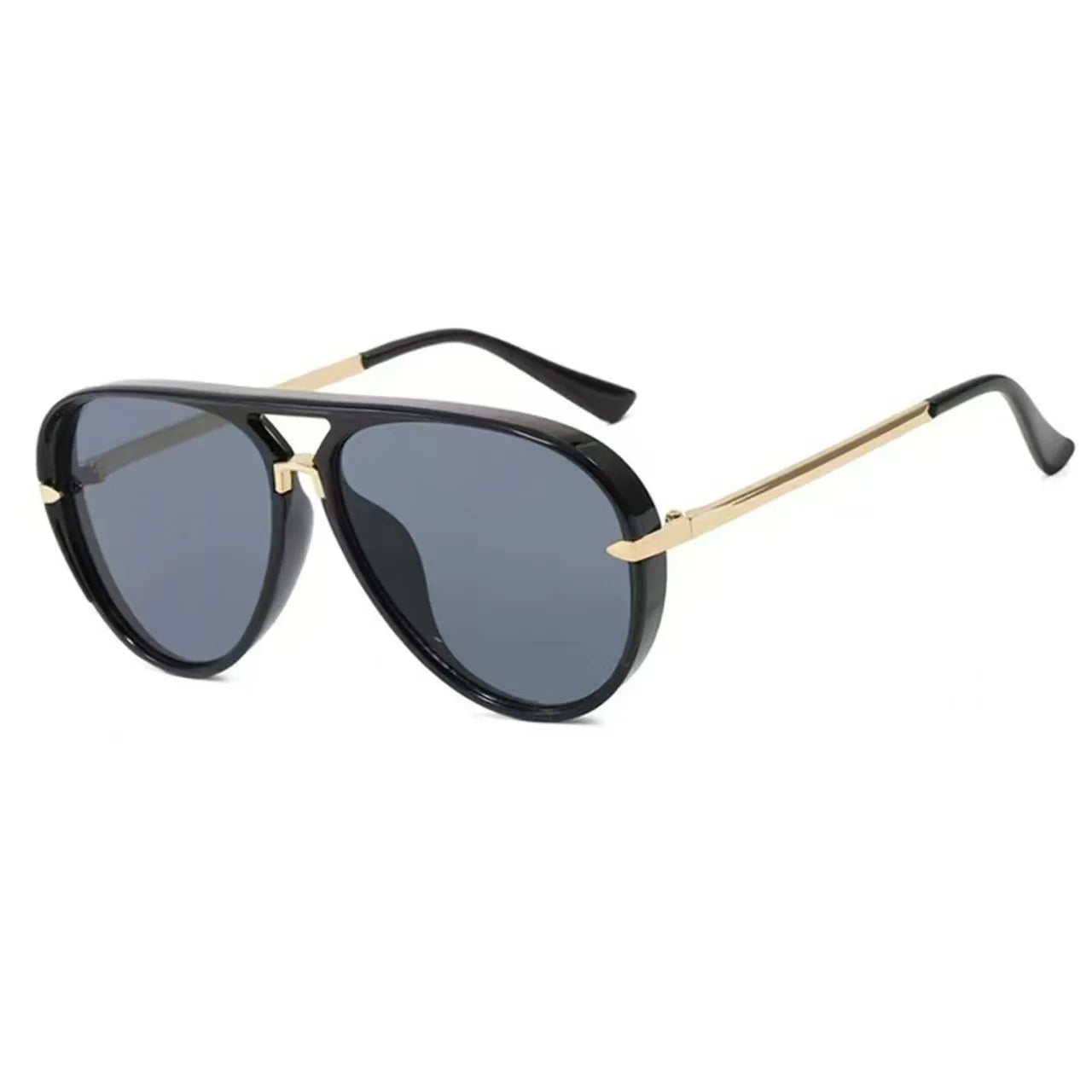 Lunettes de Soleil Aviateur Oversize — UV400, Style Influenceur, 17 Coloris Fluo & Tendance