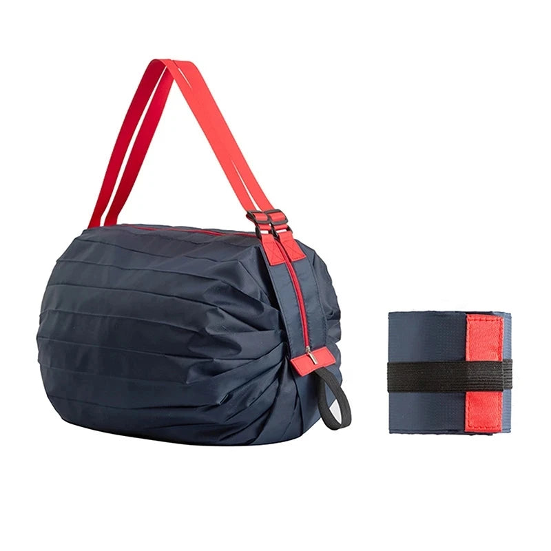 Sac Shopping Pliable Grande Capacité — Tote Bag Nylon Multifonction Plage & Voyage