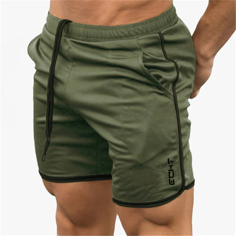 Short de Fitness Homme — Mesh Respirant Séchage Rapide