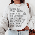 Sweat-Shirt ‘Old Lady’ — Haut Femme Confort & Style